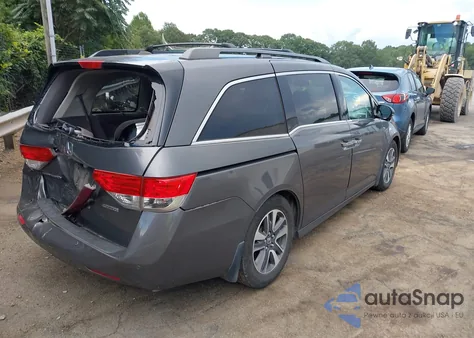 2015 Honda Odyssey Touring/Touring Elite из США, поврежденный, VIN 5FNRL5H92FB040458